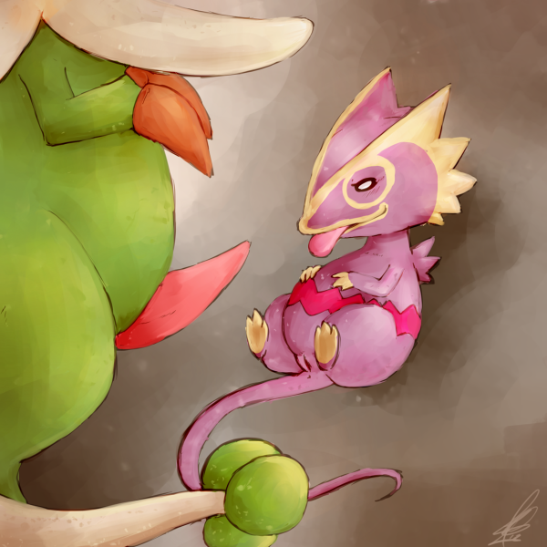 Rule34 – If it exists, there is porn of it / purplekecleon, breloom, kecleon / 314915