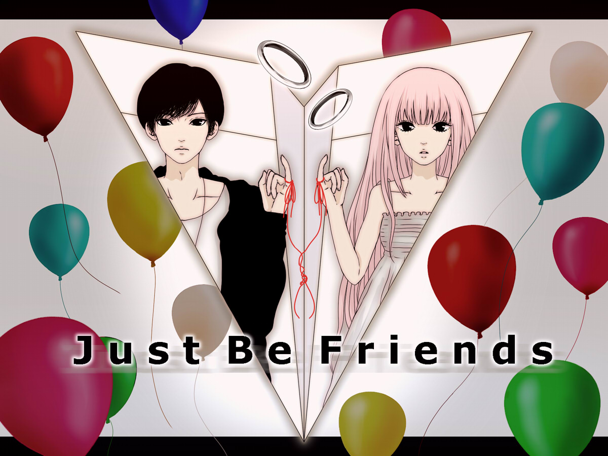 ichiya, megurine luka, just be friends (vocaloid), vocaloid, bad id, bad pixiv id, balloon, black eyes, black hair, hime cut, jewelry, long hair, paper airplane, pink hair, pinky out, ring, string, string of fate