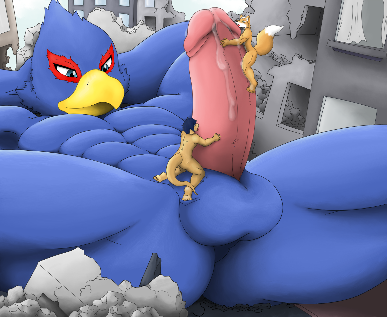 Rule34 – If it exists, there is porn of it / wmruckwr, falco lombardi, fox mccloud, keshy / 315117