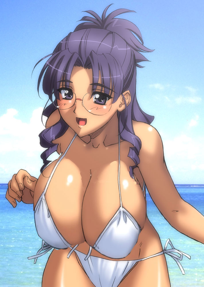 matsuura nanase, macross, macross frontier, bad photoshop, photoshop, glasses