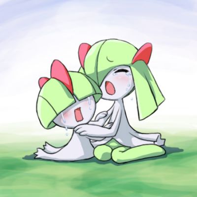 azuma doguu, kirlia, ralts, nintendo, pokemon, lowres, tagme, gen 3 pokemon, pokemon (creature), tears