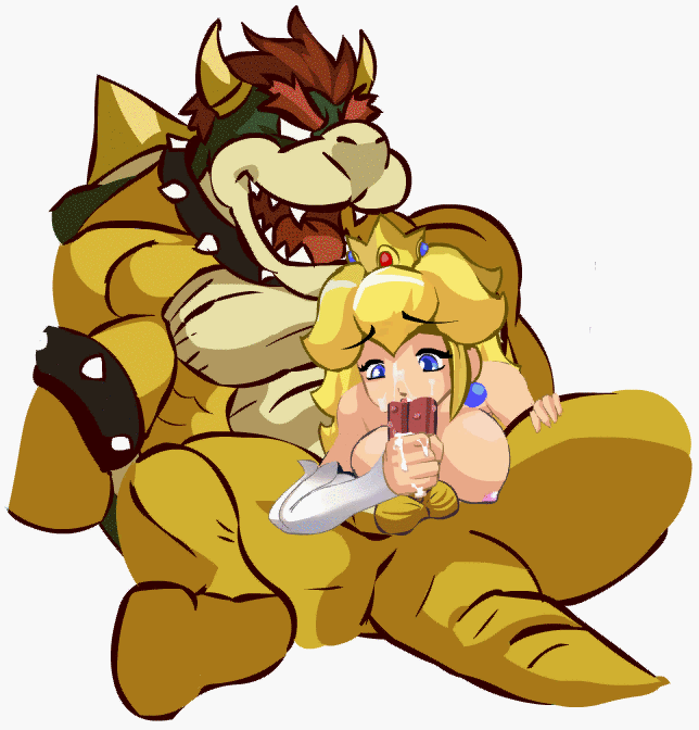 Rule34 – If it exists, there is porn of it / bowser, king koopa, koopa, princess peach / 315429