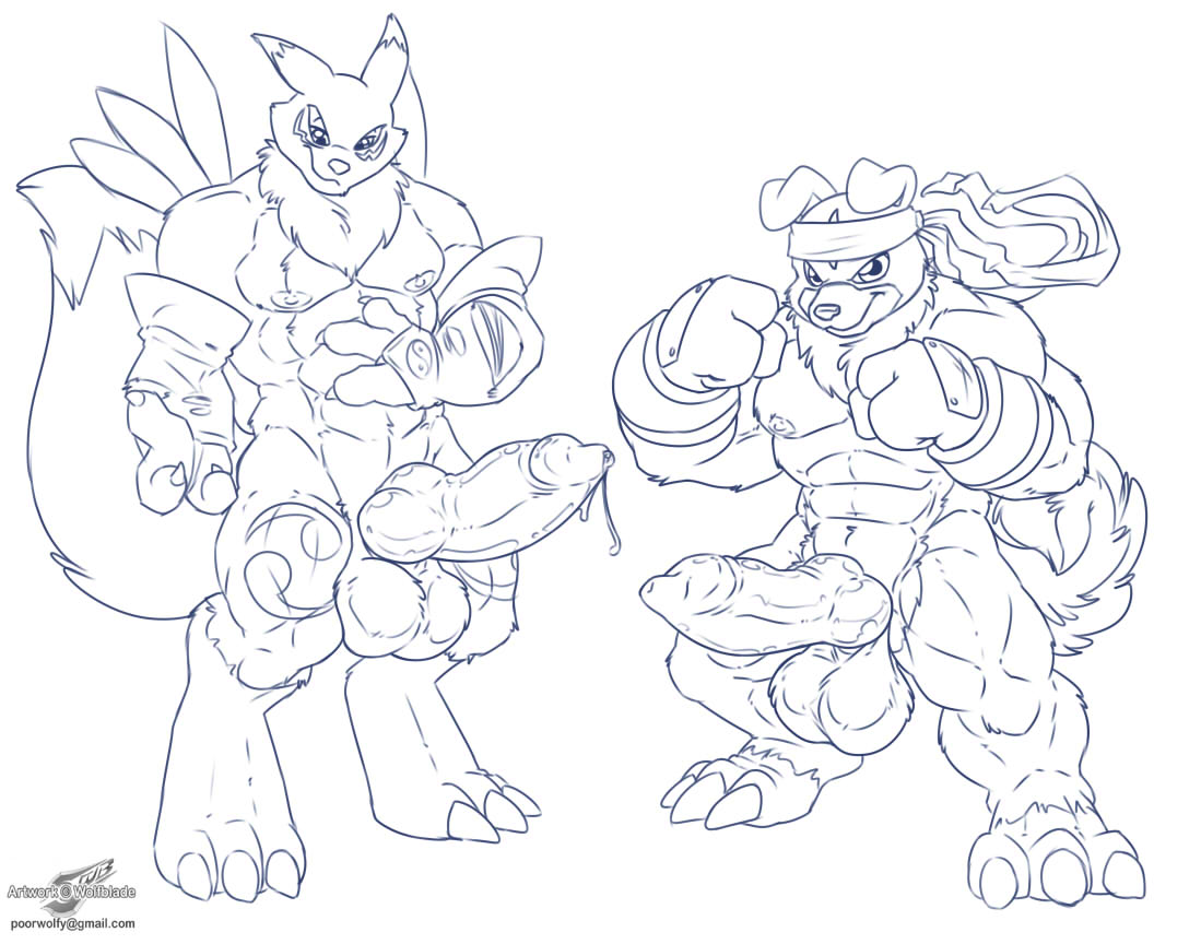 Rule34 – If it exists, there is porn of it / wolfblade, gaomon, renamon / 315508