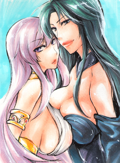 Rule34 – If it exists, there is porn of it / sabano, athena, kido saori, pandora (saint seiya) / 315994