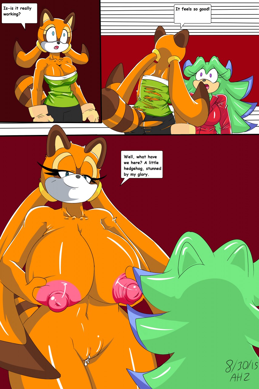 Rule34 – If it exists, there is porn of it / superbunnygt, breezie the hedgehog, marine the raccoon / 316305