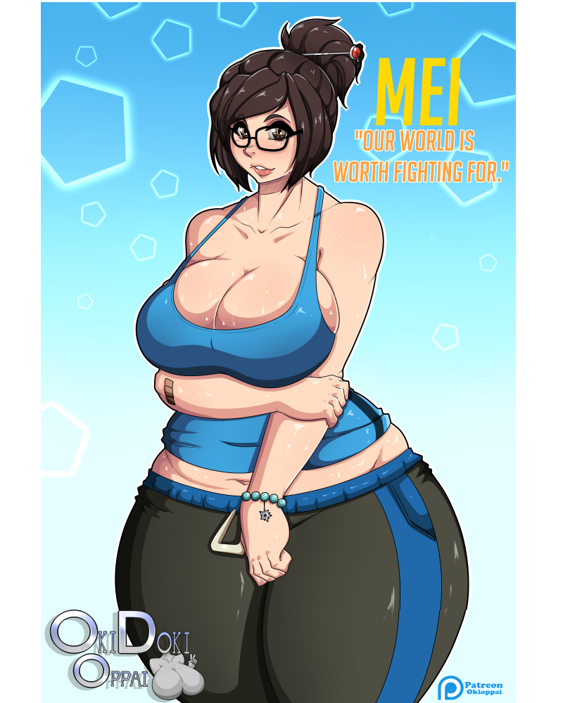 Rule34 – If it exists, there is porn of it / okioppai, mei (overwatch) / 316429