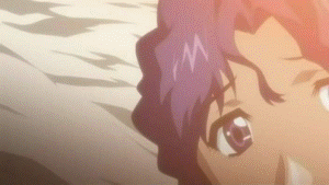 murakami teruaki, miyabi (kuro ai), kuro ai, animated, animated gif, lowres, 00s, 1girl, black thighhighs, blue hair, breasts, bridal gauntlets, choker, clothed sex, clothing aside, corset, garter belt, imminent rape, large breasts, lipstick, makeup, mating press, mole, mole under eye, nipples, panties, panties aside, penis, pink panties, purple hair, rape, sex, solo focus, spread legs, thighhighs, uncensored, underwear, vaginal