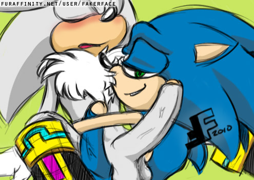 Rule34 – If it exists, there is porn of it / fakerface, silver the hedgehog, sonic the hedgehog / 318406