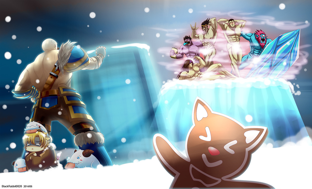 Rule34 – If it exists, there is porn of it / blackrabbit0626, braum, dr. mundo, draven, ezreal, jayce, poro (league of legends), taric, trundle / 318534