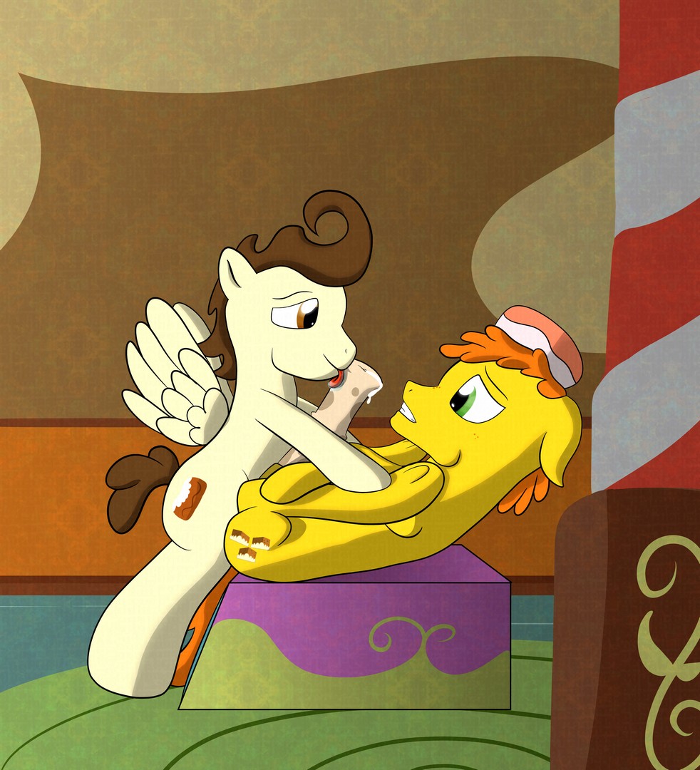 Rule34 – If it exists, there is porn of it / chaosdrop, mr cake (mlp), pound cake (mlp) / 318987