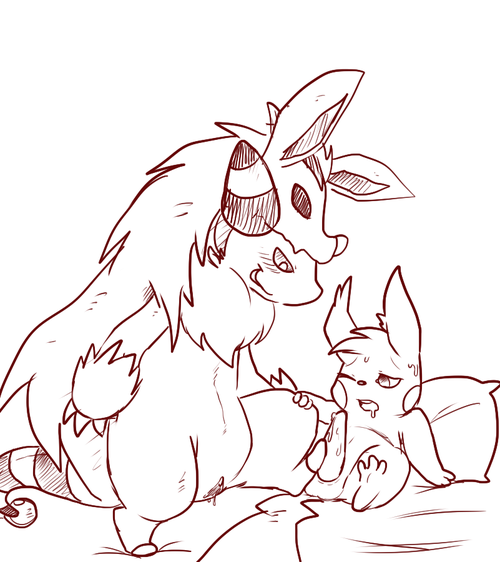 Rule34 – If it exists, there is porn of it / eroborus, hannie, pikachu / 319458