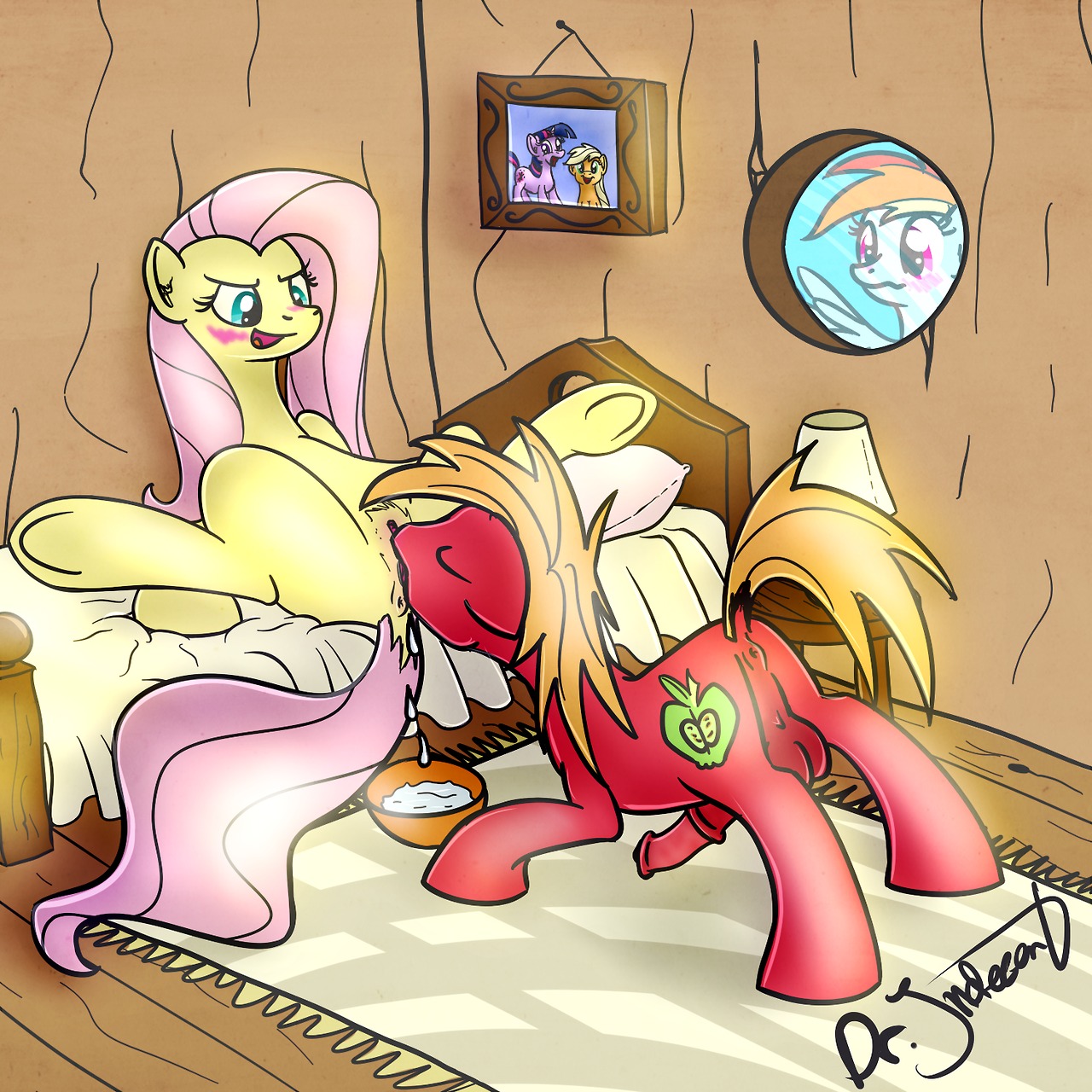 Rule34 – If it exists, there is porn of it / dr-indecent, big macintosh (mlp), fluttershy (mlp) / 320445