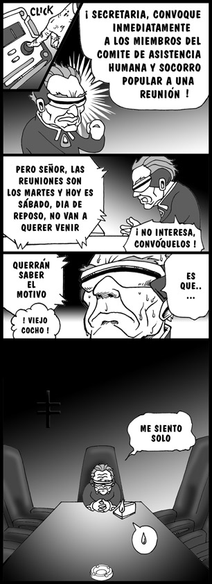 david cardenas, keel lorenz, neon genesis evangelion, bad tag, spanish, long image, tall image, translated, comic, monochrome, parody