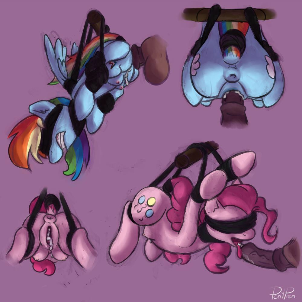 Rule34 – If it exists, there is porn of it / ponypron, pinkie pie (mlp), rainbow dash (mlp) / 320868