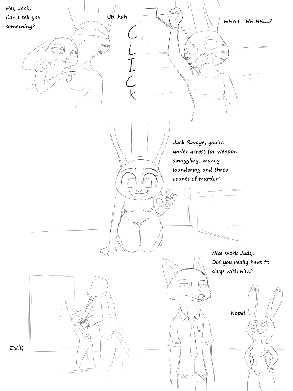 Rule34 – If it exists, there is porn of it / tggeko, jack savage, judy hopps, nick wilde / 321339