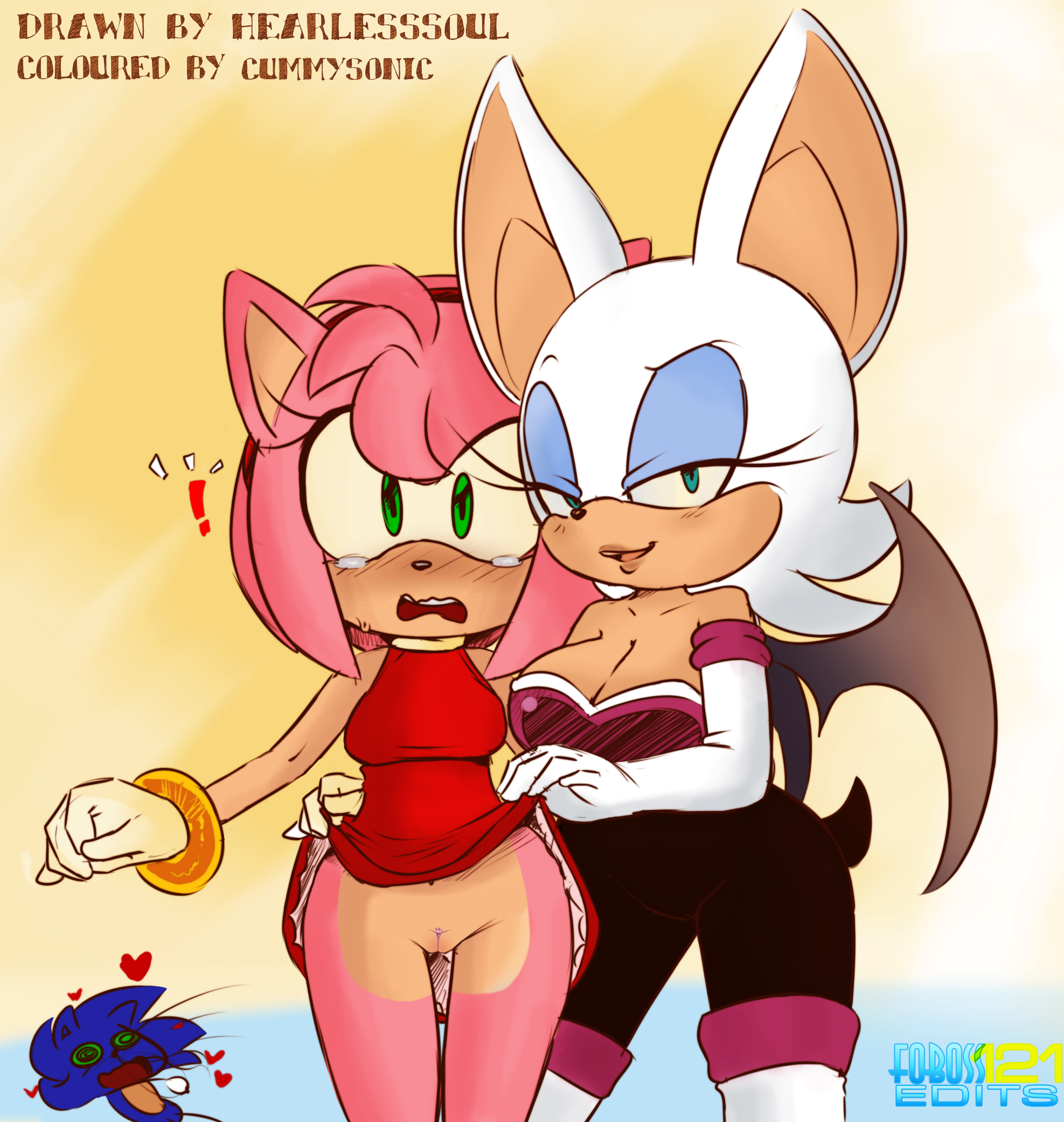 Rule34 – If it exists, there is porn of it / cummysonic, foboss121, hearlesssoul, amy rose, rouge the bat, sonic the hedgehog / 321664