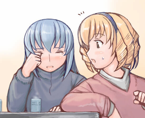 tsuda nanafushi, hinaichigo, suigintou, rozen maiden, silver hair, 00s, aged up, blonde hair, casual, green eyes, hairband, short hair, tears