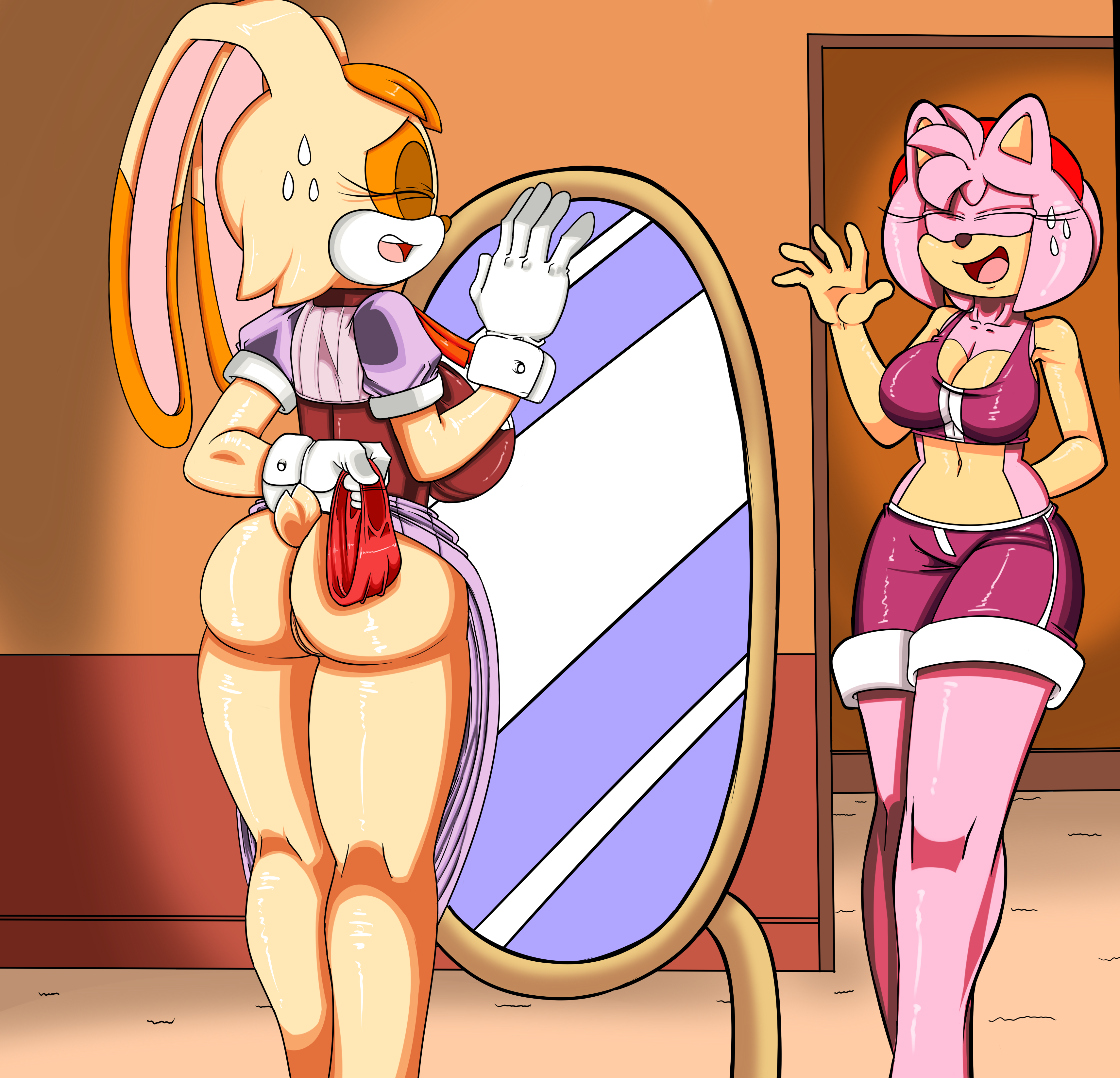 Rule34 – If it exists, there is porn of it / superbunnygt, amy rose, vanilla the rabbit / 321840