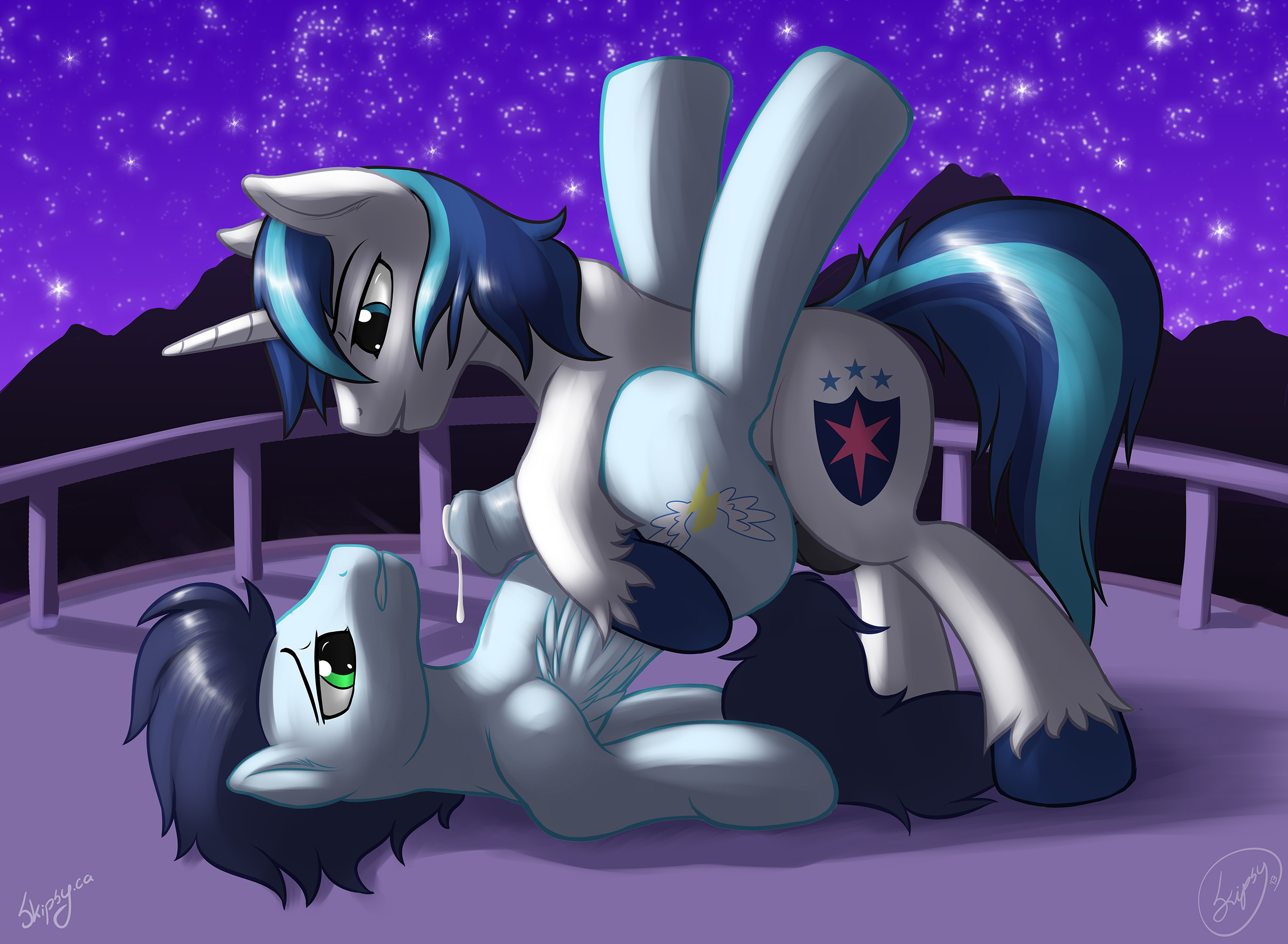 Rule34 – If it exists, there is porn of it / skipsy, shining armor (mlp), soarin (mlp), wonderbolts (mlp) / 322511