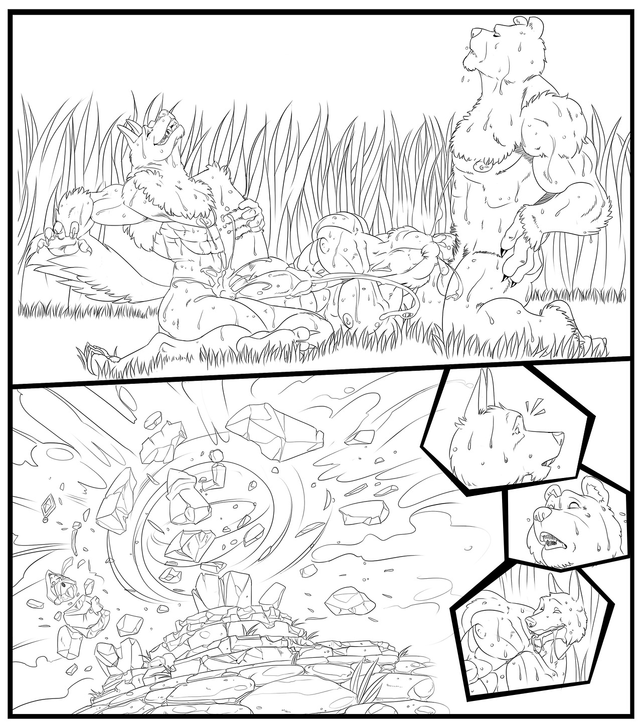 Rule34 – If it exists, there is porn of it / grillo, nasus, volibear, warwick / 323250