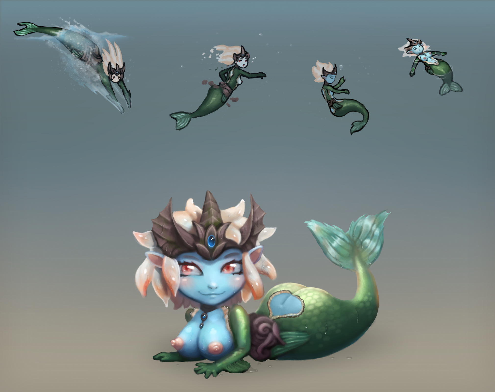 Rule34 – If it exists, there is porn of it / nami (league of legends), yordle / 323975