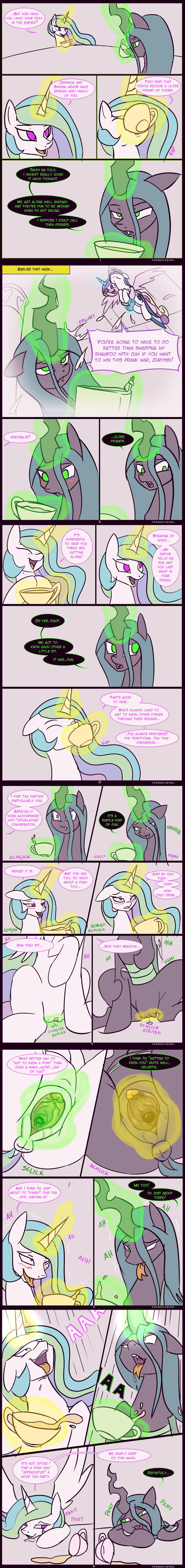 Rule34 – If it exists, there is porn of it / kanashiipanda, princess cadance (mlp), princess celestia (mlp), queen chrysalis (mlp), shining armor (mlp) / 324944