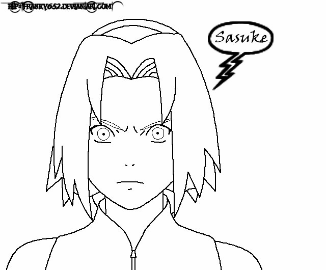 franky652, haruno sakura, naruto, animated, animated gif, failure, monochrome
