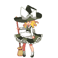 8bit, hachi (8bit canvas), kirisame marisa, touhou, bad id, bad pixiv id, lowres, 1girl, blonde hair, broom, female focus, full body, hat, pixel art, solo, transparent background, witch, witch hat