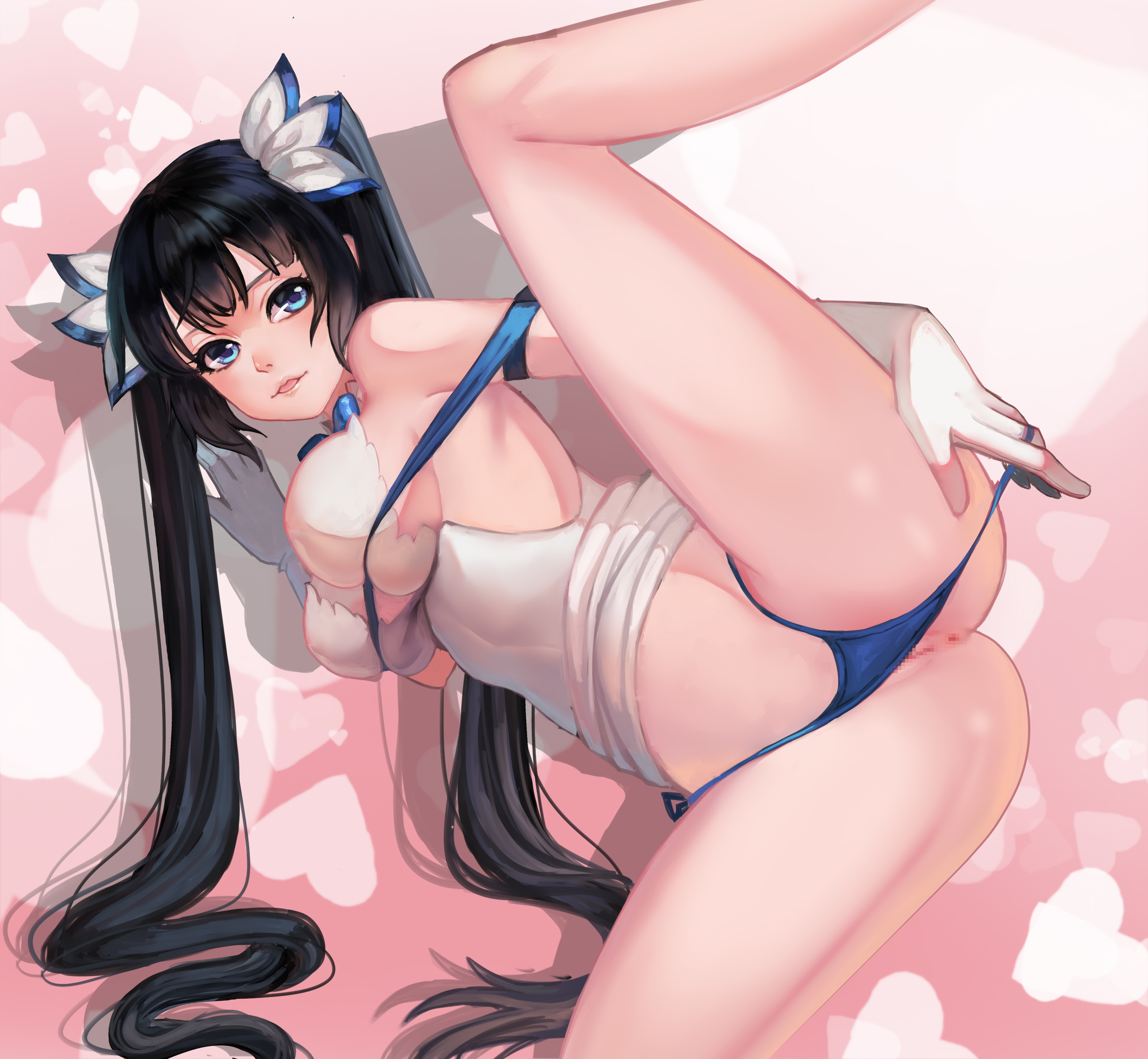 Rule34 – If it exists, there is porn of it / douyougen, hestia (danmachi) / 325505