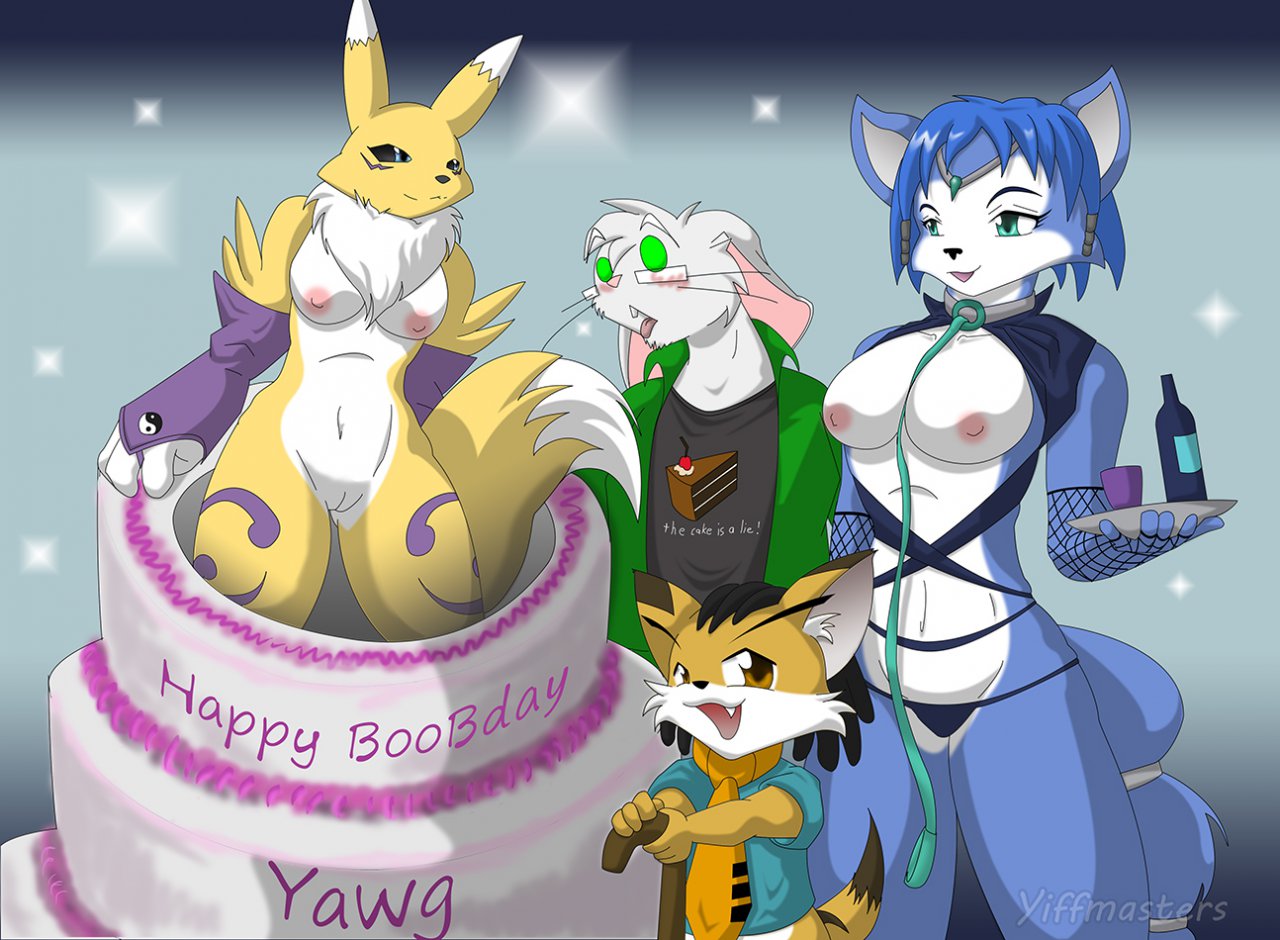 Rule34 – If it exists, there is porn of it / yawg, yiffmasters, krystal, renamon / 325634