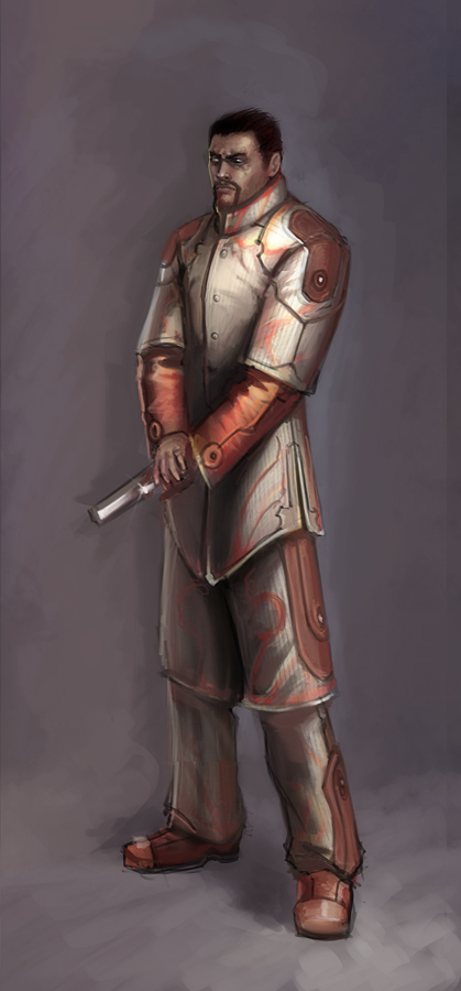 earthrise (game), concept art, tagme, 1boy, dark-skinned male, dark skin, male focus, solo