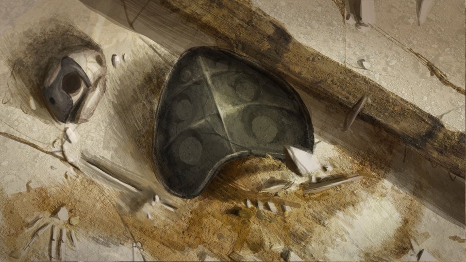 king joe (neoroto), tirtouga, nintendo, pokemon, commentary request, animal skull, bone, cover fossil, fossil, gen 5 pokemon, no humans, skull