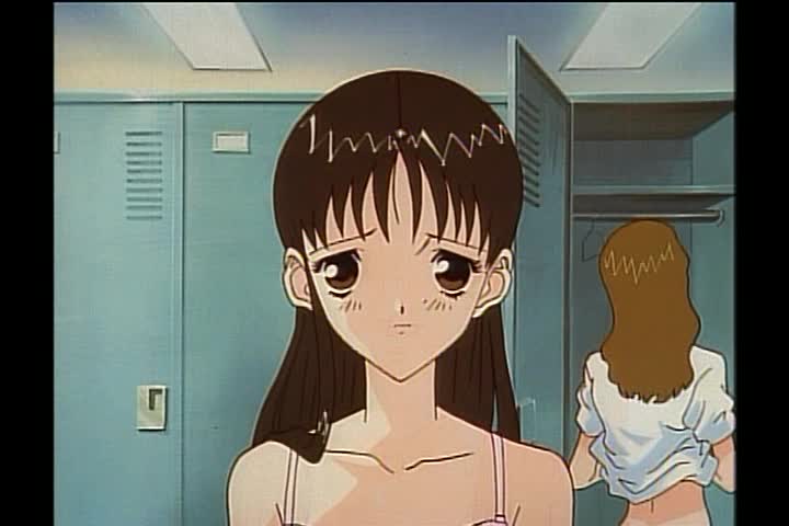 oku hiroya, yoshida chizuru, hen, animated, sound, tagme, video, ass, audible breast sloshing, bouncing breasts, breasts, brown hair, changing room, curvy, heavy breasts, large breasts, long hair, narrow waist, pendulous breasts, raita (style), size difference, sloshing breasts, strange love, voluptuous teenager, wide hips, yuri