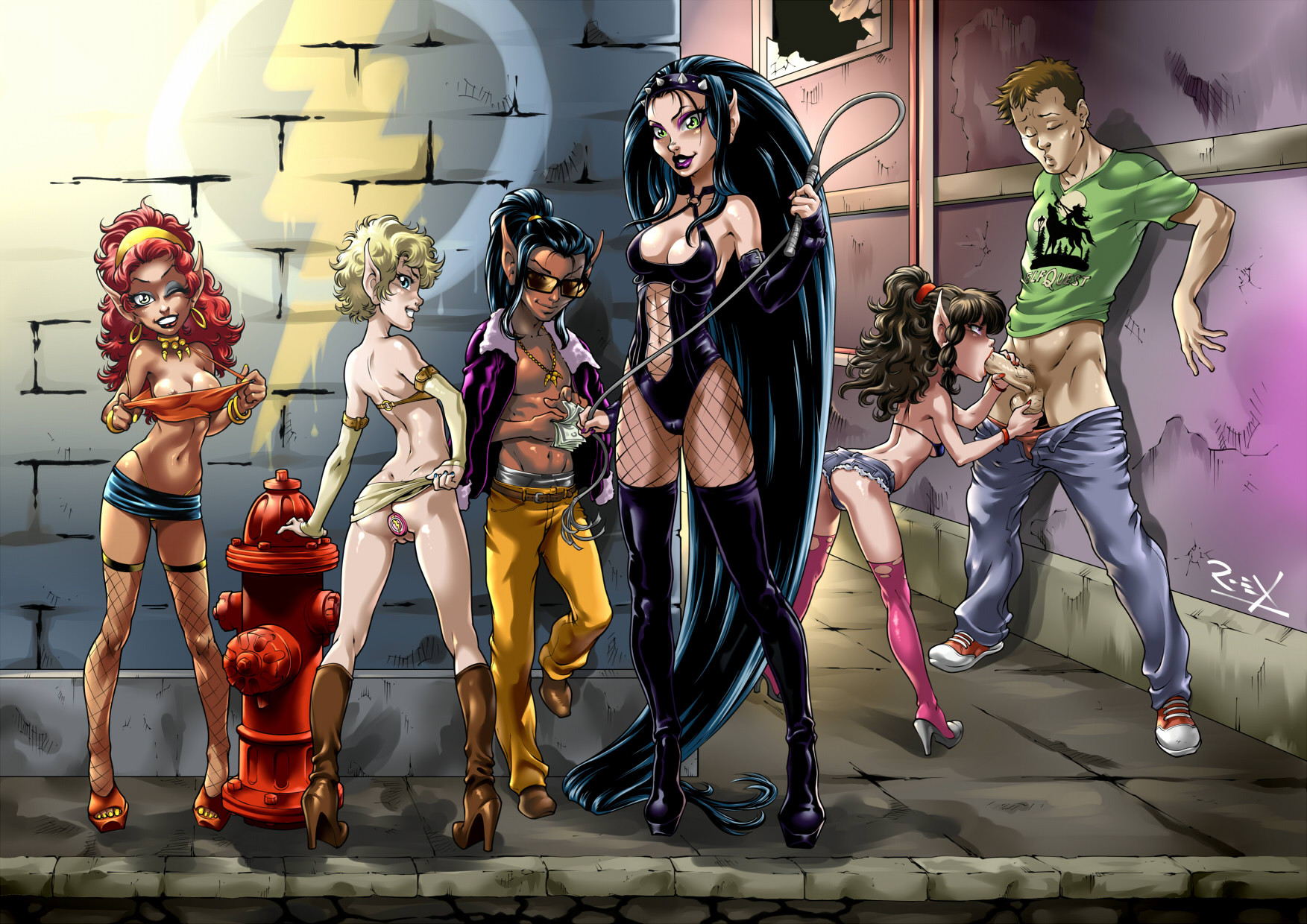 Rule34 – If it exists, there is porn of it / r ex, dewshine, leetah, nightfall, rayek, winnowill / 326568