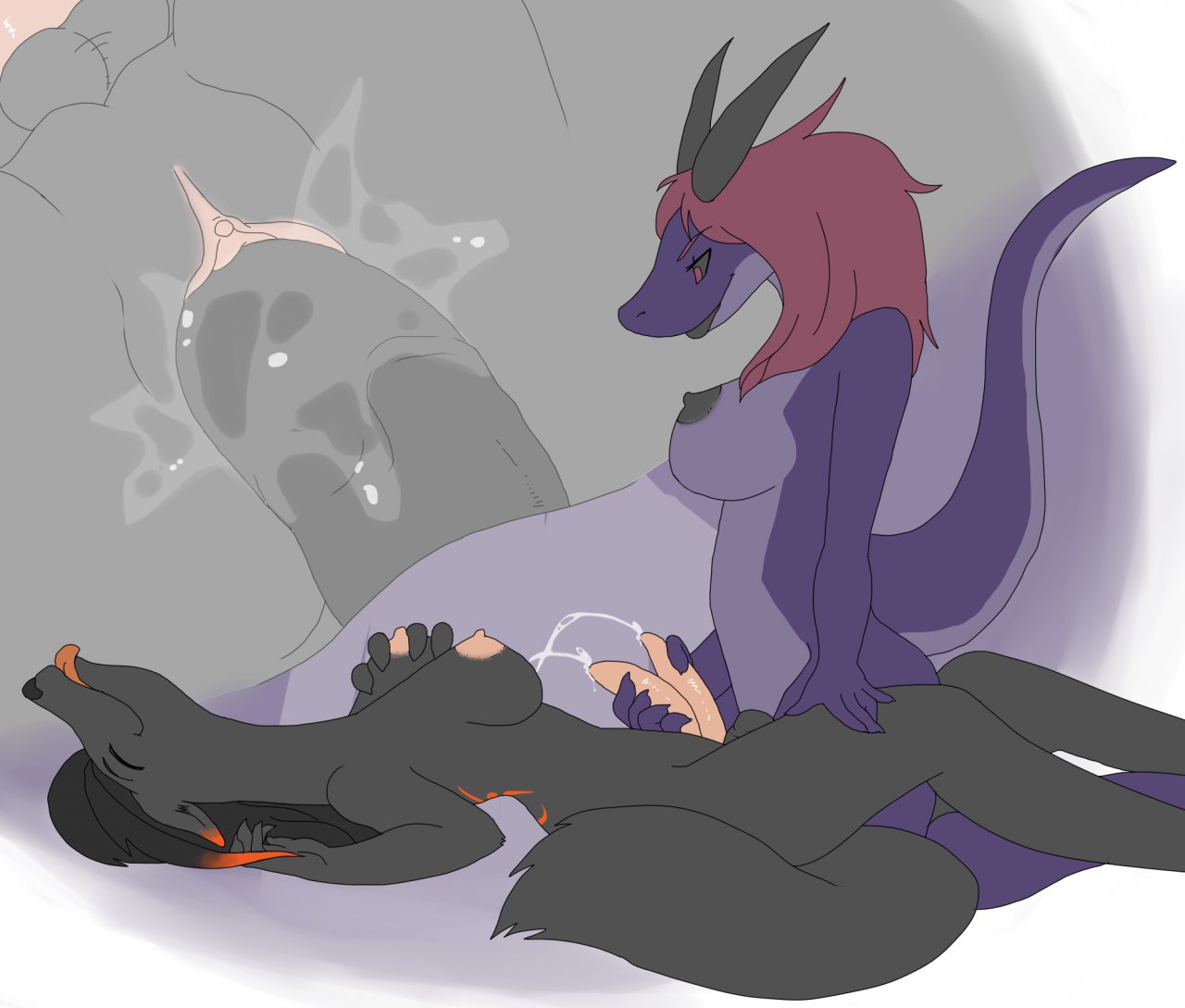 Rule34 – If it exists, there is porn of it / foolgroove, aria (walnut225), shadow (shadowflame18) / 326629