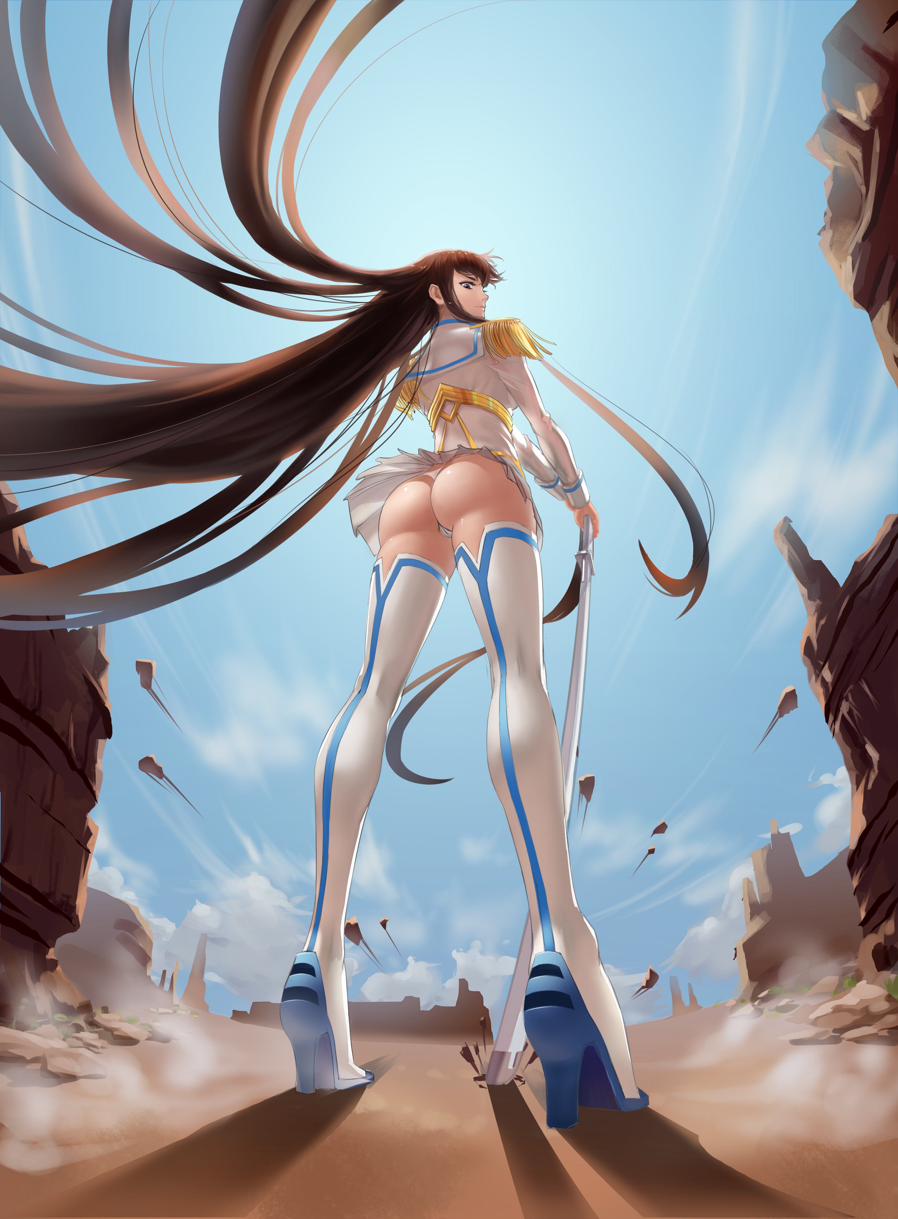 Rule34 – If it exists, there is porn of it / 930426 (pixiv), junketsu, kiryuuin satsuki / 326647