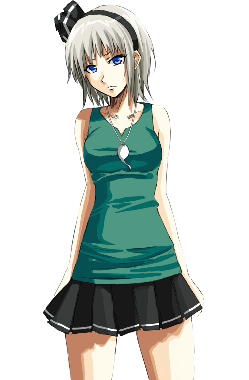bokuden, konpaku youmu, konpaku youmu (ghost), touhou, 1girl, aged up, alternate costume, casual, contemporary, female focus, hitodama, solo