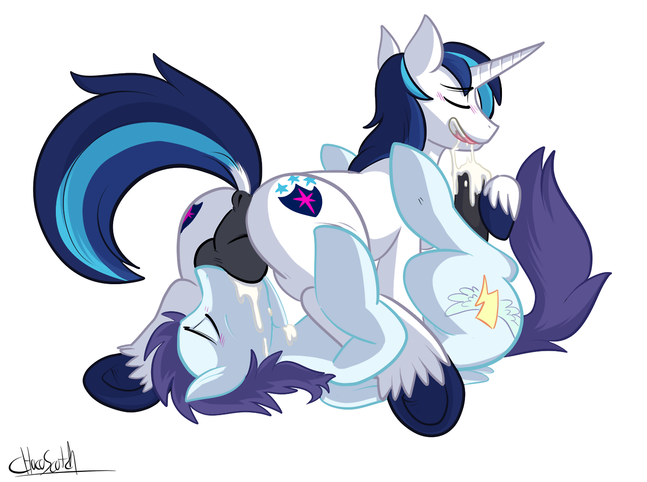 Rule34 – If it exists, there is porn of it / shining armor (mlp), soarin (mlp), wonderbolts (mlp) / 326871