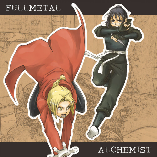 edward elric, lan fan, fullmetal alchemist, lowres, tagme, 00s