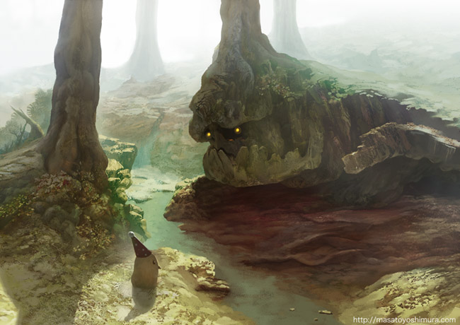 yoshimura masato, original, forest, nature, river, scenery