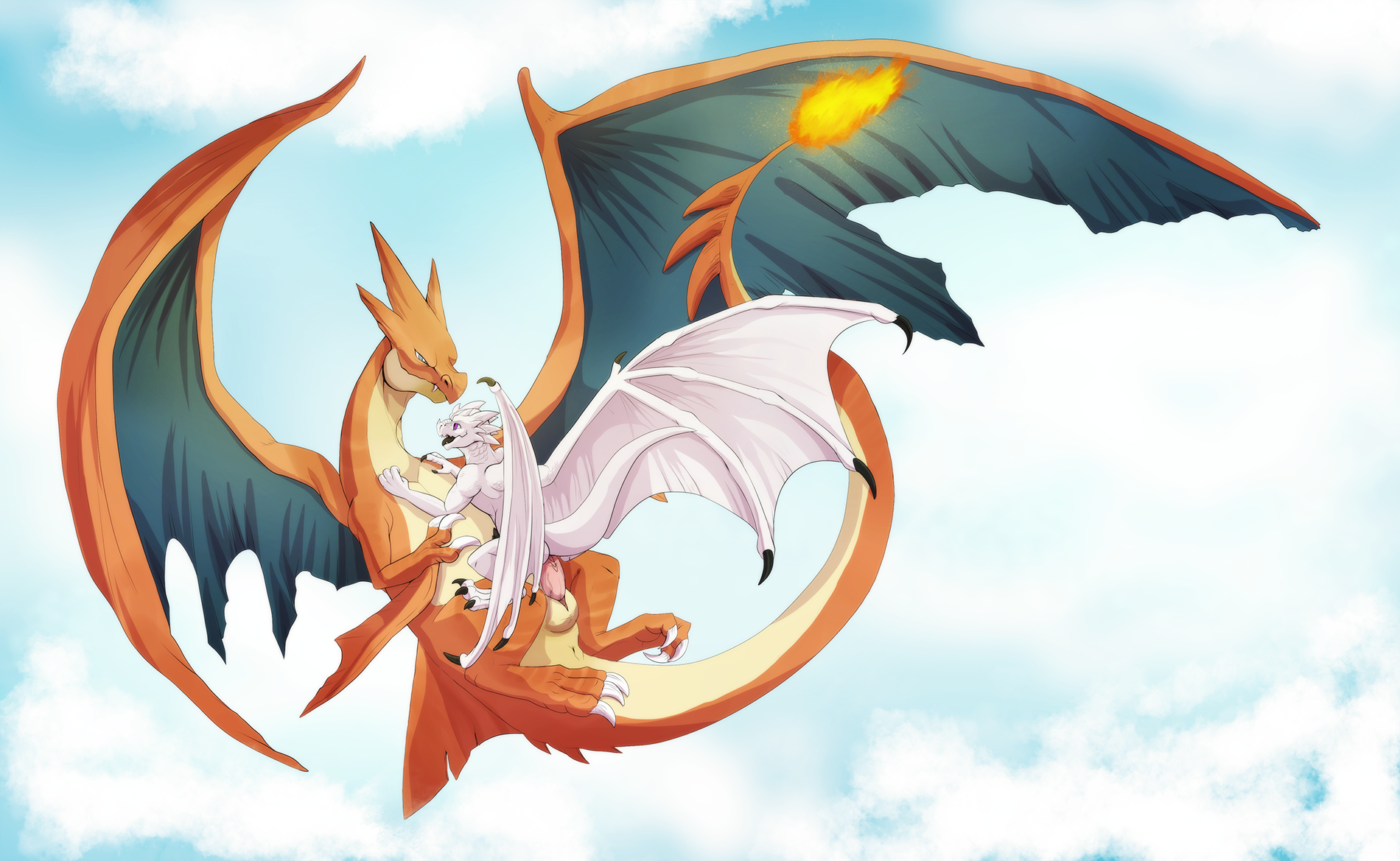 Rule34 – If it exists, there is porn of it / chakisuu, charizard, mega charizard, mega charizard y / 327367