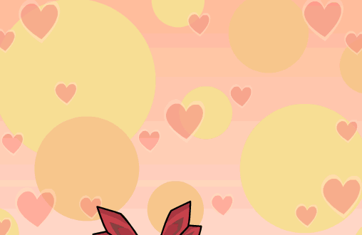 uda tetla, cirno, kamishirasawa keine, iosys, touhou, animated, animated gif, 2girls, ^ ^, blue hair, chalkboard, circled 9, closed eyes, headbutt, heart, ice, ice wings, long hair, multiple girls, open mouth, short hair, smile, sparkle, white hair, wings