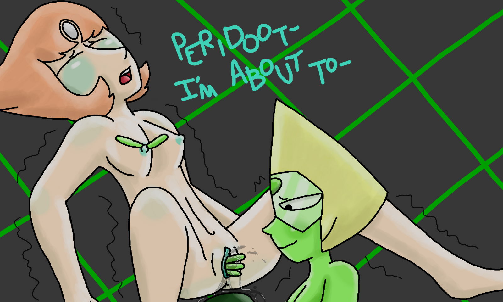 Rule34 – If it exists, there is porn of it / gem (species), pearl (steven universe), peridot (steven universe) / 327905