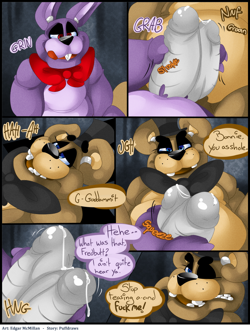 Rule34 – If it exists, there is porn of it / frots, bonnie (fnaf), freddy (fnaf) / 327971