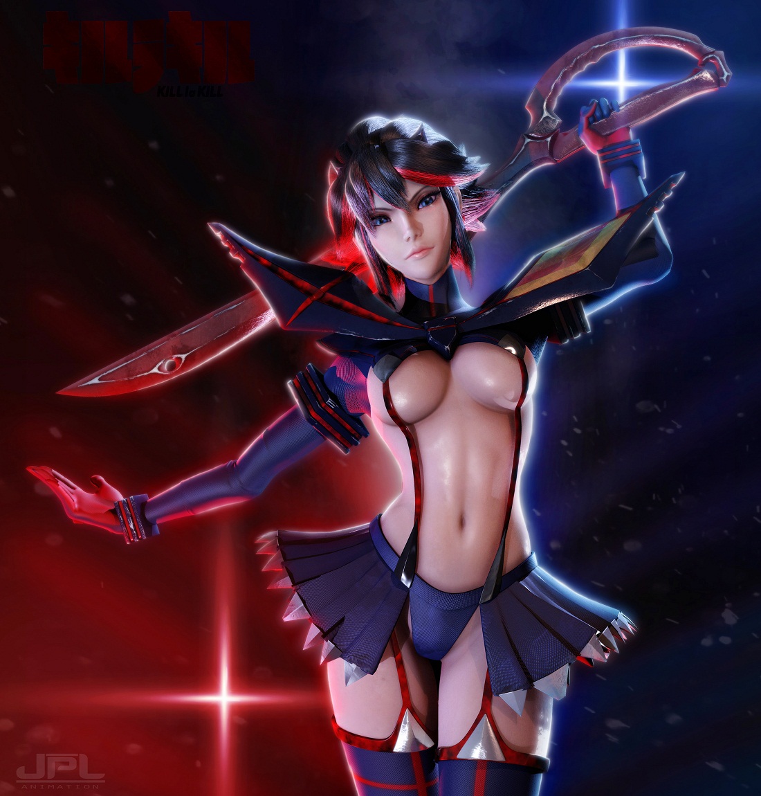 Rule34 – If it exists, there is porn of it / kevin lumoindong, matoi ryuuko, senketsu / 328089