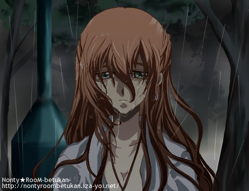 hanon (nonty), namion, shirley fenette, code geass, lowres, 00s, 1girl, female focus, orange hair, sad, solo, tears