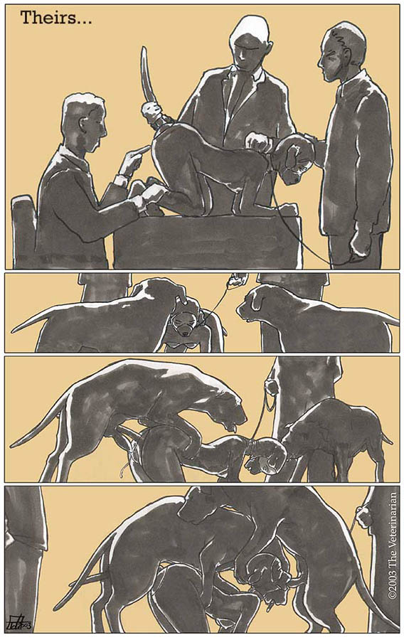 the veterinarian, all fours, animal costume, bad end, bdsm, bestiality, comic, dog, humiliation, nude, oral, rape, slave, spitroast, tail