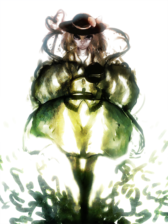 cong1991, komeiji koishi, touhou, bad id, bad pixiv id, 1girl, female focus, hat, heart, solo