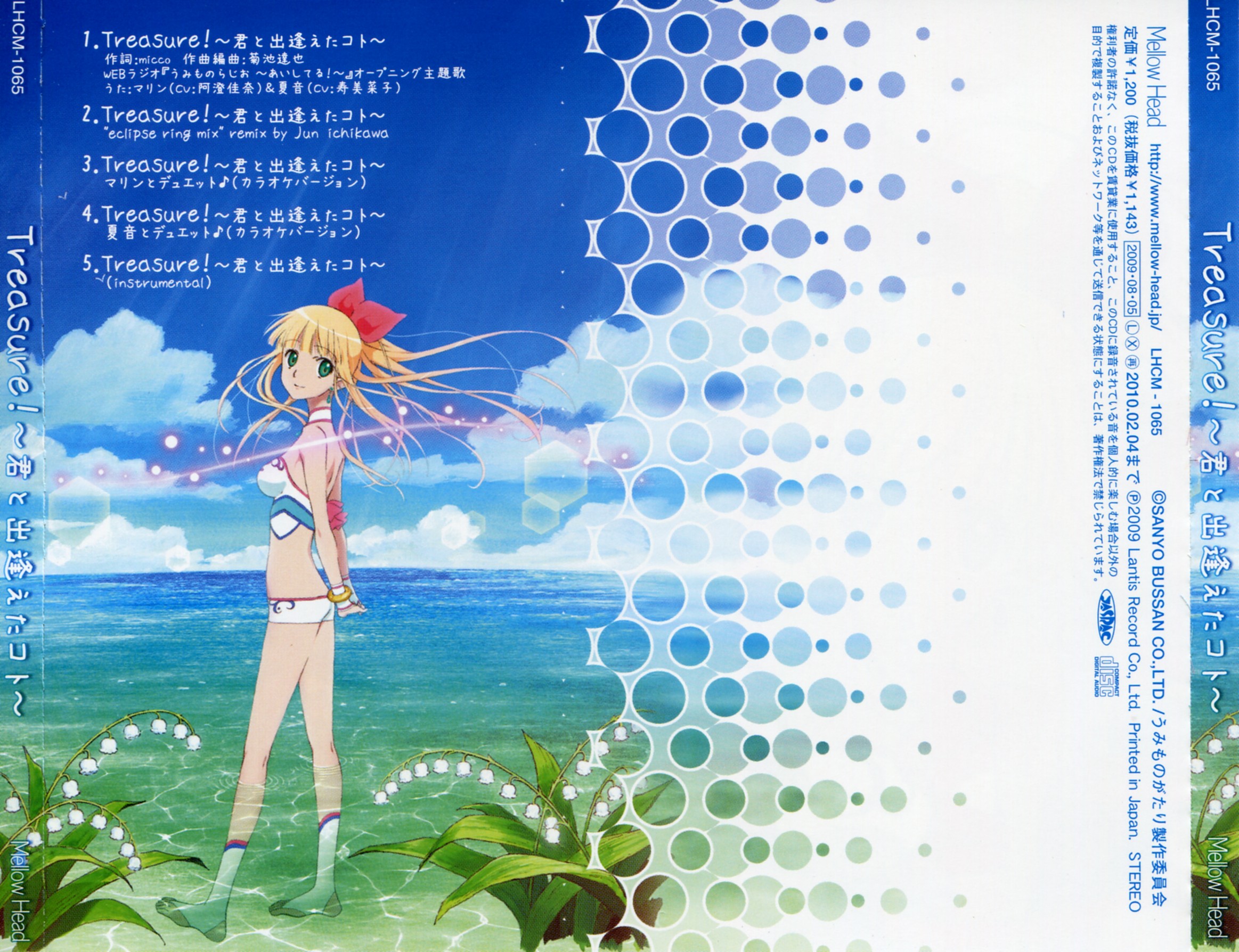 marin (marine-sky-earth), marin (umi monogatari), umi monogatari, highres, 00s, 1girl, barefoot, bikini, day, feet, female focus, green hair, legs, long hair, ponytail, solo, swimsuit, toeless legwear