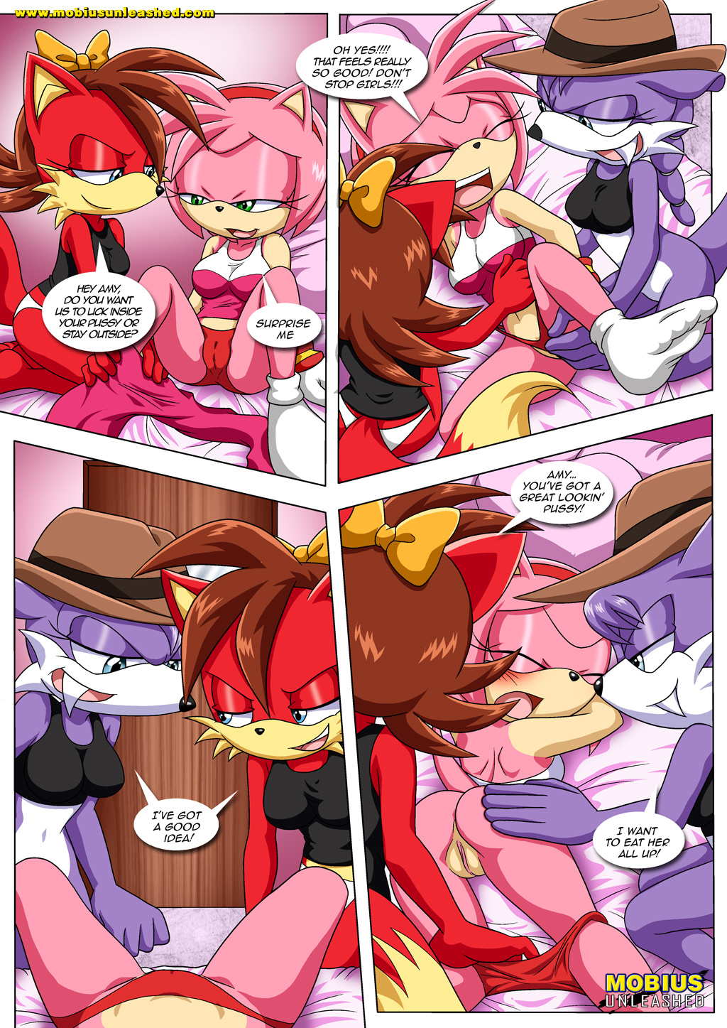 Rule34 – If it exists, there is porn of it / bbmbbf, palcomix, amy rose, fiona fox, nic the weasel, nicolette the weasel / 330010
